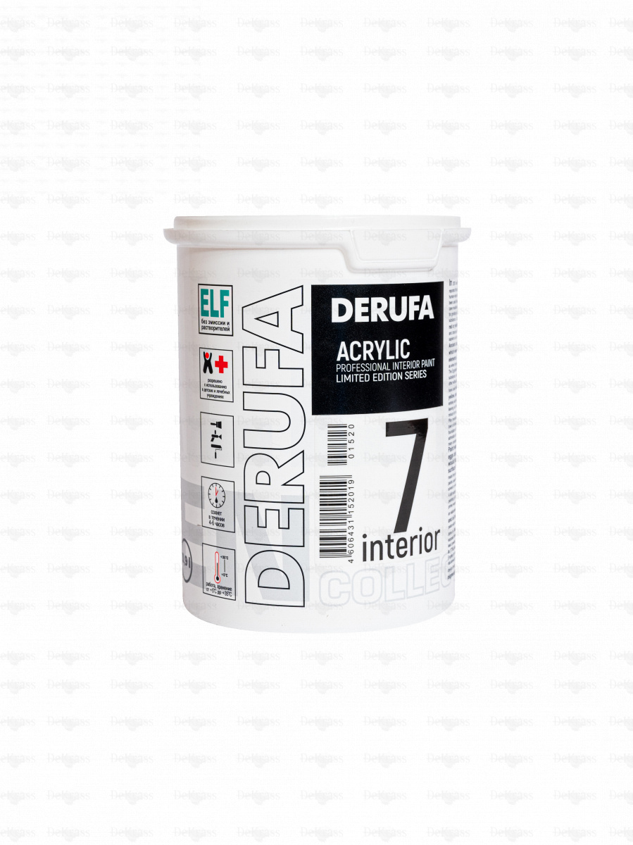 DERUFA ACRYLIC Interior 7 краска интерьерная 